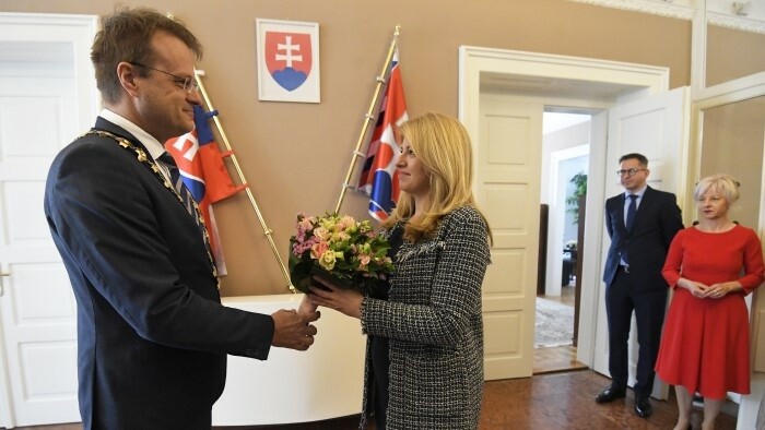 Čaputová ejercerá su cargo desde Košice durante una semana