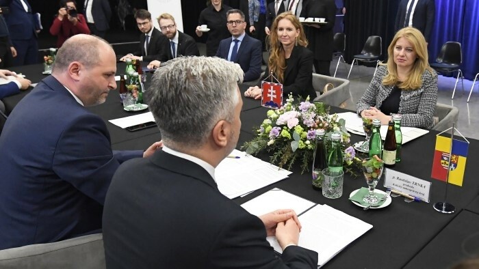 La Présidente a rencontré les réfugiés d’Ukraine