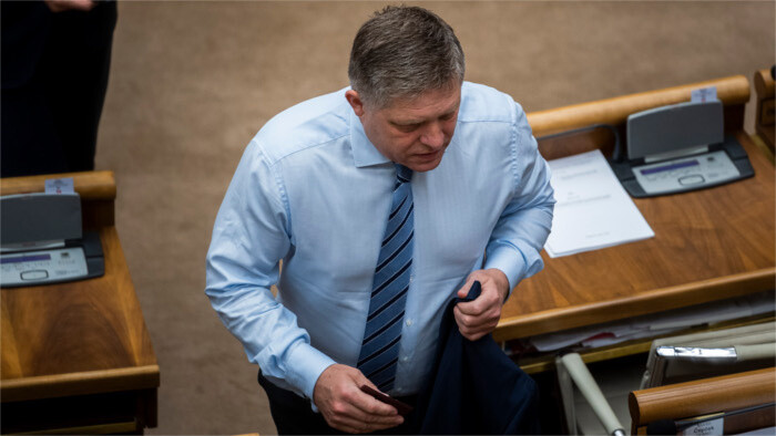 En el Parlamento se debate sobre la detención de Robert Fico 