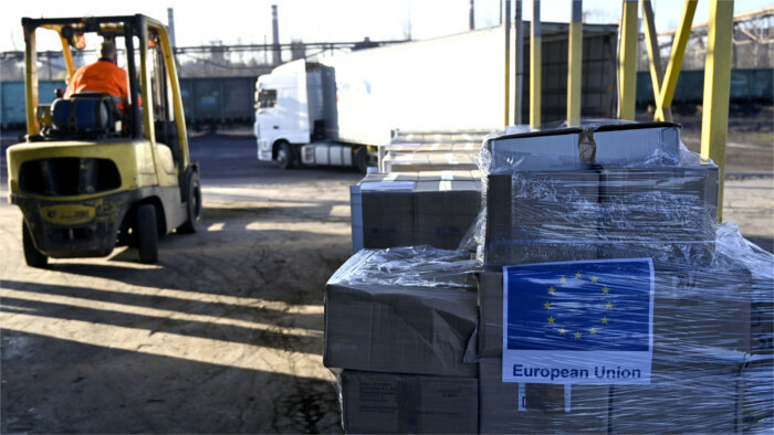 Le centre principal d´aide humanitaire en Ukraine passe sous contrôle slovaque
