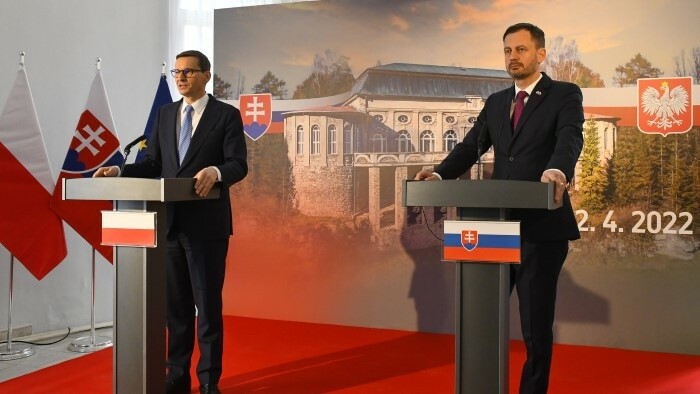 Ministerpräsidenten Heger und Morawiecki für Ukraine-Hilfe