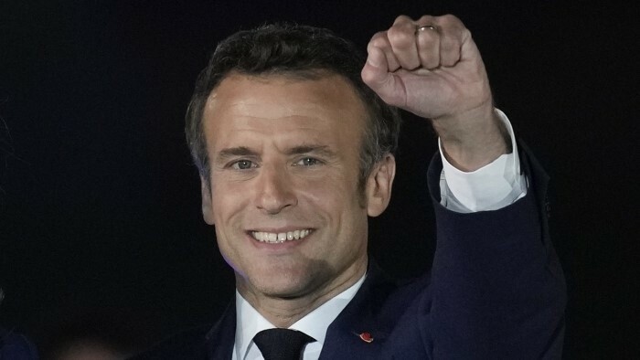 Höchste Repräsentanten des Staats gratulieren Macron