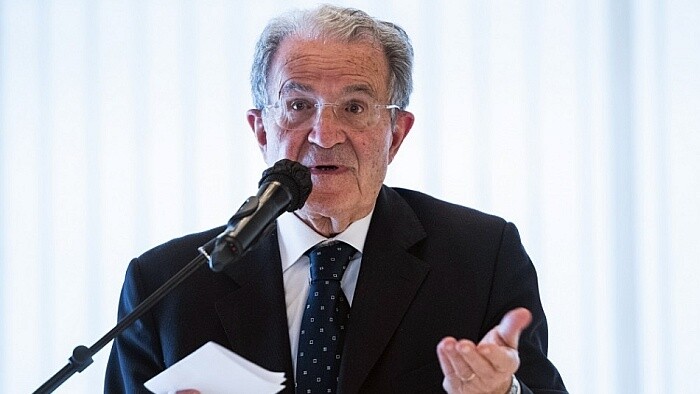 La presidenta eslovaca otorgó la condecoración de estado al ex primer ministro italiano Prodi