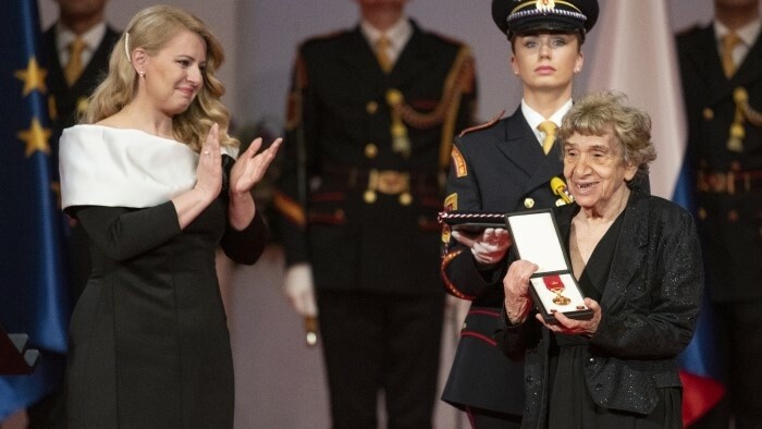 Staatspräsidentin Čaputová zeichnete Persönlichkeiten aus 