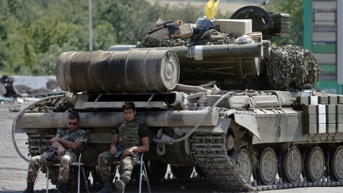 Reparaturen ukrainischer Wehrtechnik in der Slowakei 