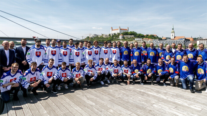 20 ans depuis le succès mondial du hockey sur glace slovaque
