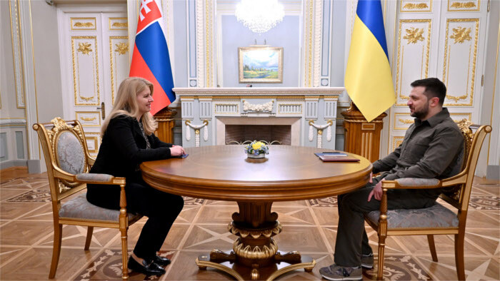 Ucrania debería formar parte de la UE, opina la presidenta Zuzana Čaputová