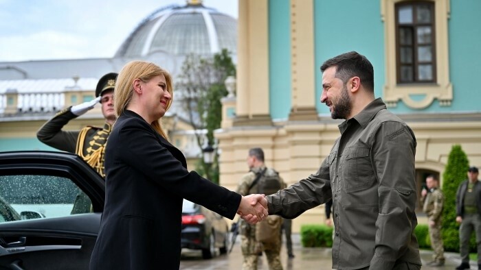 Президент СР Зузана Чапутова посетила Украину