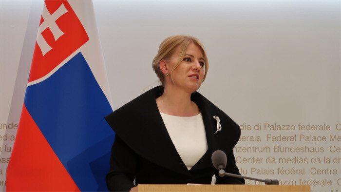 Zuzana Čaputová se rendra à Prague