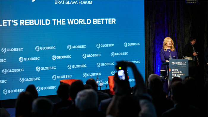 17eme édition de la conférence Globsec à Bratislava