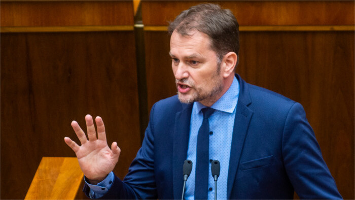 Finanzminister Matovič geht, wenn OĽANO-Paket verabschiedet wird