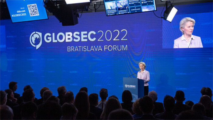 Ursula von der Leyen y Eduard Heger apoyan la integración de Ucrania en la Unión Europea