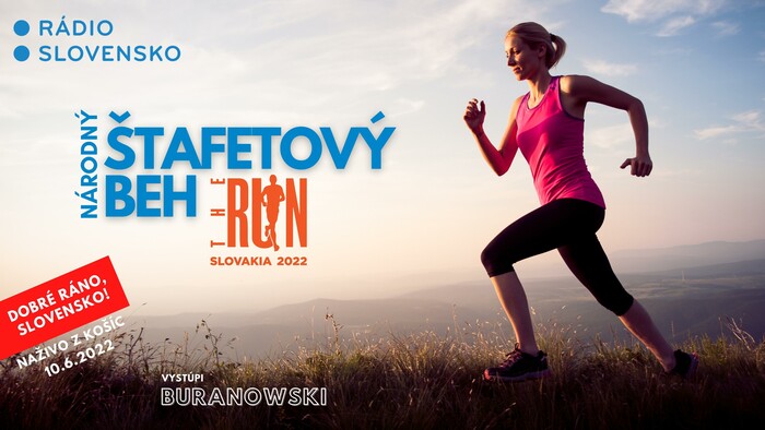 Avízo na beh a živé vysielanie The RUN Slovakia