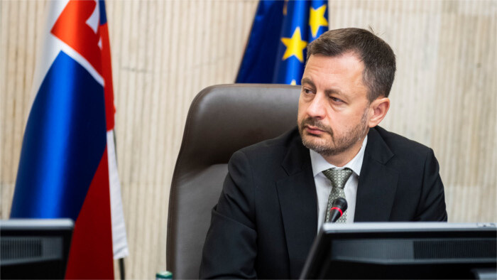 Eslovaquia apoya la adhesión de Ucrania y Moldavia a la UE