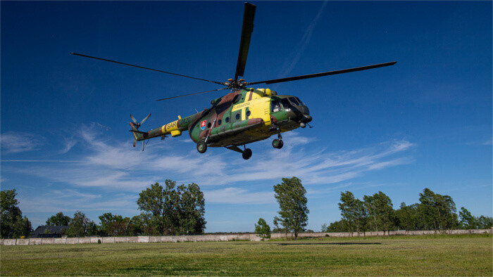 Eslovaquia donó a Ucrania cinco helicópteros