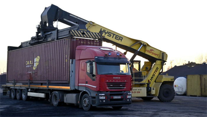 Cargo transport down in May