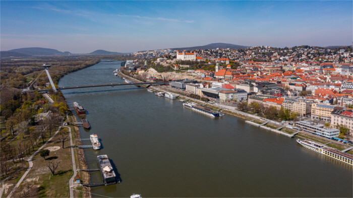 Sur le Danube, des anciens bras du fleuve devraient renaitre