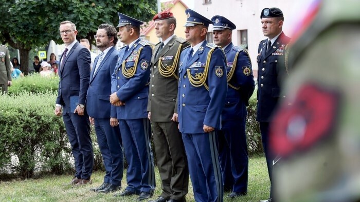In Polomka wurden im SNP gefallene Soldaten geehrt