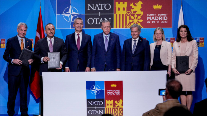 El Gobierno ha aprobado la adhesión de Suecia y Finlandia a la OTAN