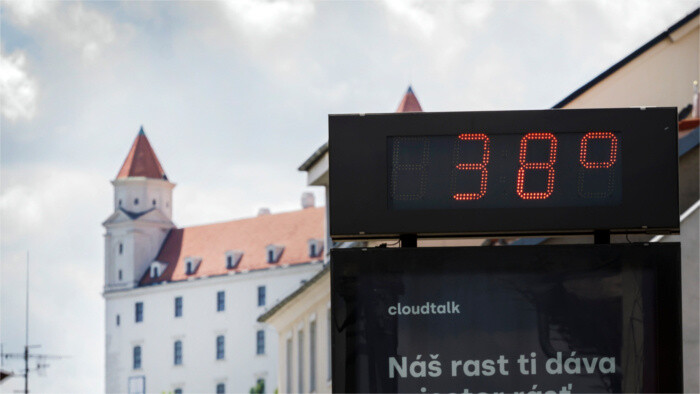 Las temperaturas en Eslovaquia continúan batiendo récords