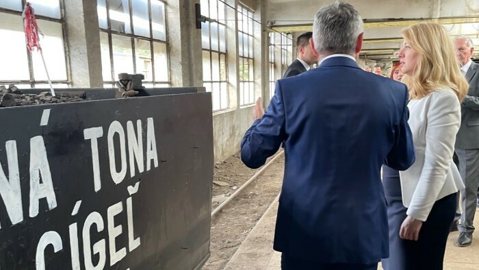 Президент Чапутова посетила регион Горна Нитра