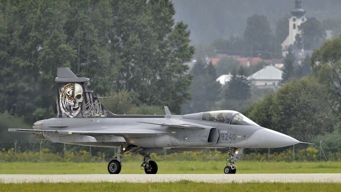 Czech aid with airspace defence as of September 