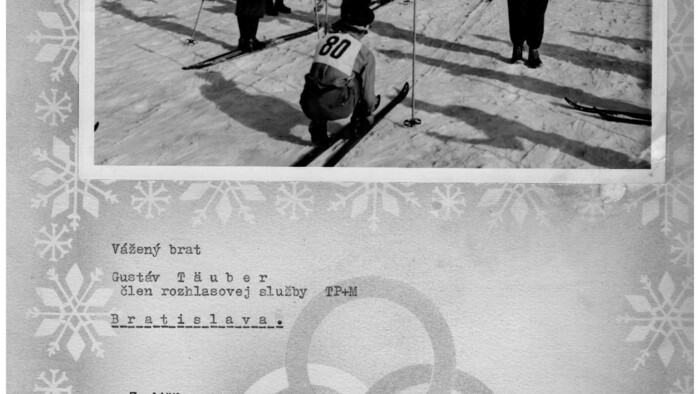 Ocenenie G.Täubera za Tatranský pohár 1950.jpg