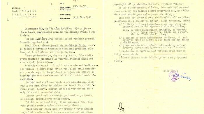 Prijímací list G.Täubera do Čs.televízie.jpg