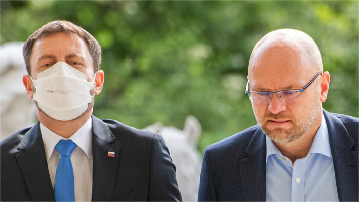 Heger y Sulík se reúnen para tratar de la crisis de coalición