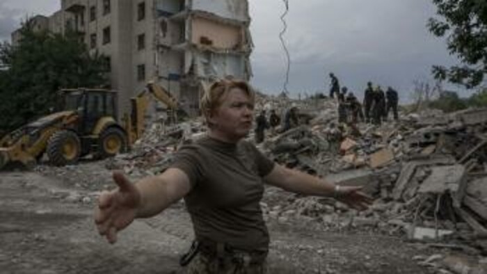 Ukrajinskí dobrovoľníci v Pavlovke