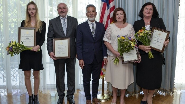 U.S. Embassy Presents Human Rights Awards