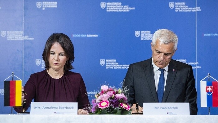 Slowakei und Deutschland unterzeichnen eine Erklärung über Dialog