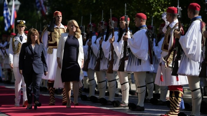 Präsidentin besucht Griechenland
