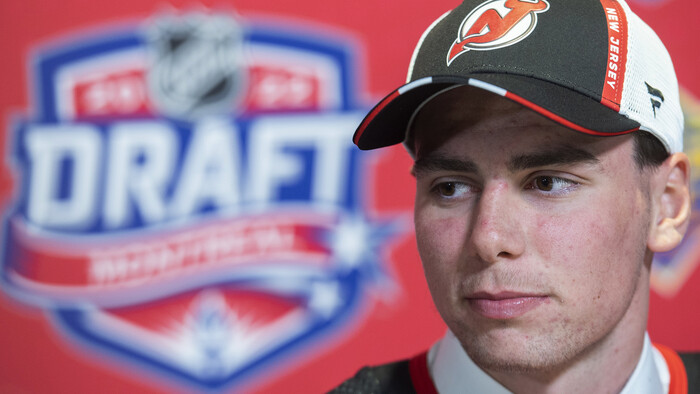 Hokej: Šimon Nemec v domácej príprave na NHL