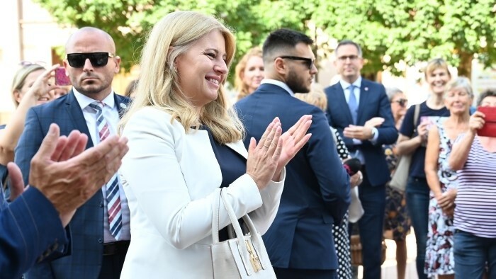 Präsidentin besucht Region Myjava