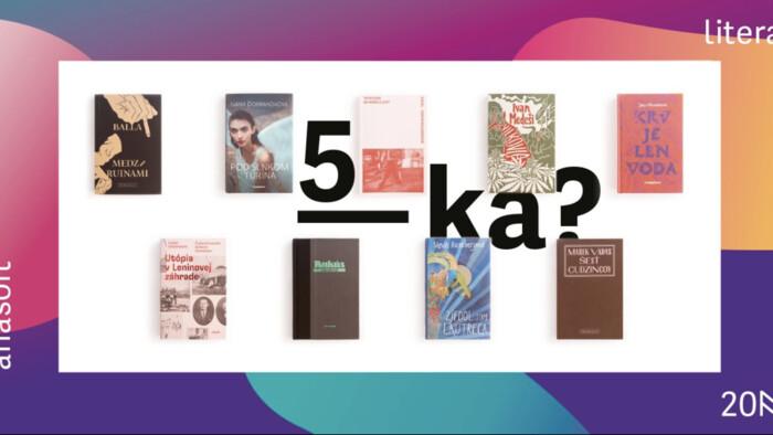 Vyhlásenie finálovej päťky Anasoft litera 2022