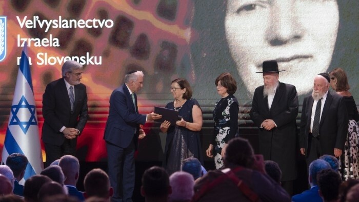 Israel honours twelve people from Slovakia
