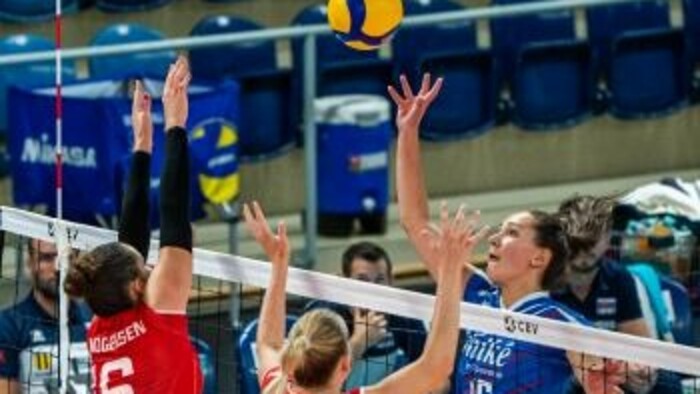 Volejbal Ženy: Slovensko - Dánsko 3:0