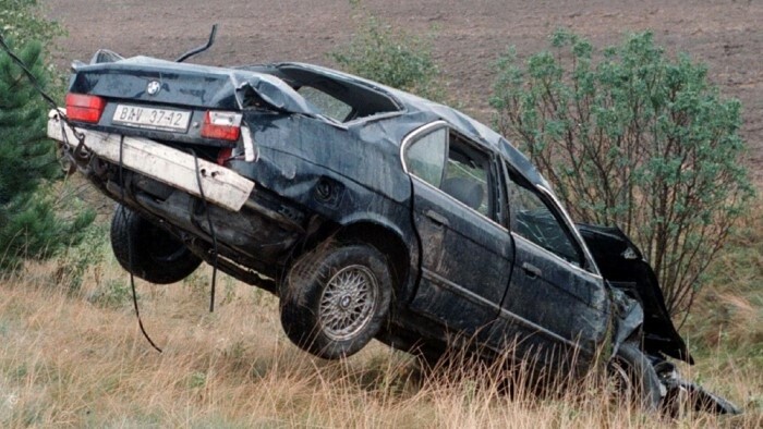 The anniversary of Dubček's car accident