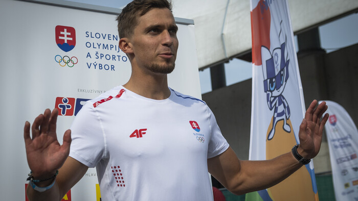 Jakub Grigar na Štrbskom plese absolvoval beh na skokanský mostík