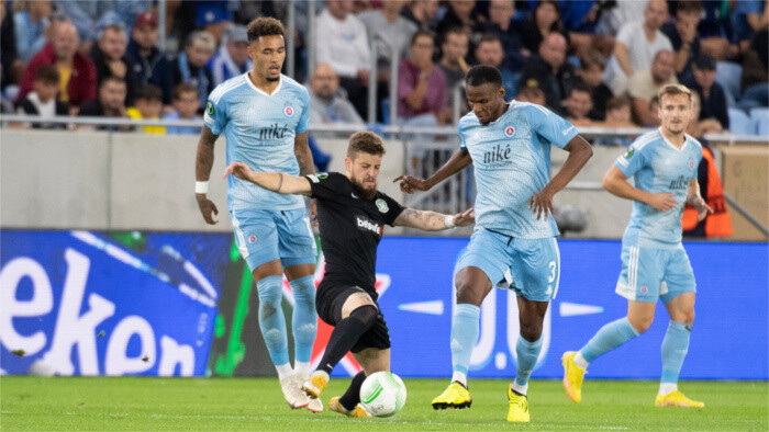 Slovan empata en su primer partido en la fase de grupos de la Liga Europa Conferencia
