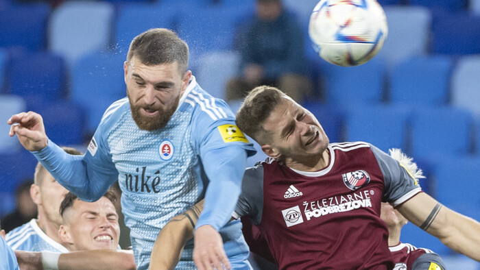 Futbal: Slovan - Podbrezová 3:1