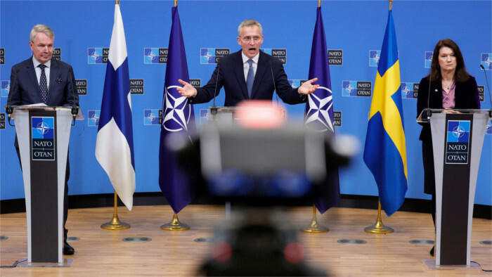 Los diputados eslovacos dieron el visto bueno al ingreso de Suecia y Finlandia en la OTAN