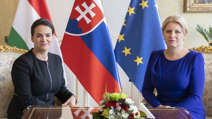 Staatsbesuch der ungarischen Präsidentin in der Slowakei