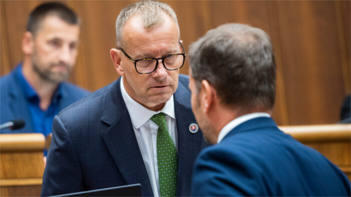 Le ministre des Finances Igor Matovič sur la sellette