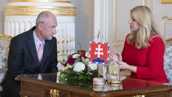 Le ministre Karel Hirman a été reçu par la Présidente Zuzana Čaputová