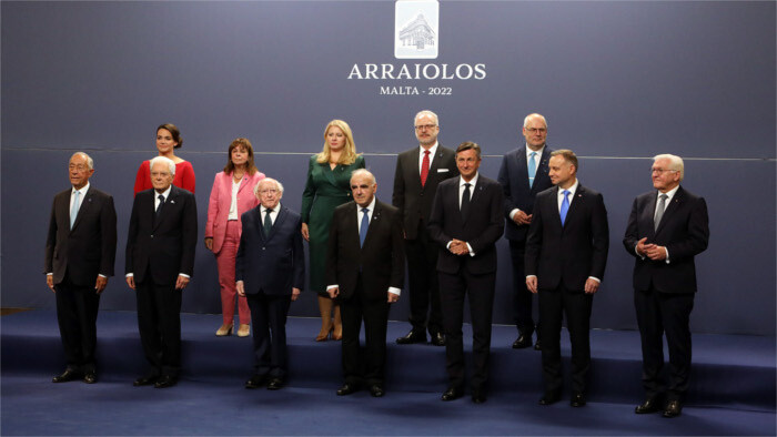 Čaputová se reúne en Malta con homólogos europeos