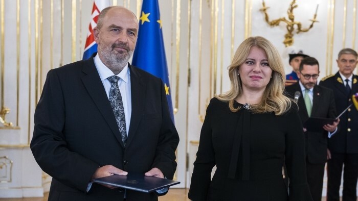 President grants credentials to three new Slovak ambassadors