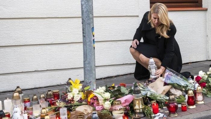 Entsetzen nach Mordanschlag in Bratislava: Täter mutmaßlich auch Holocaust-Leugner