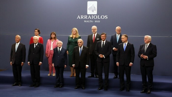 President Caputova visiting Malta. Pays tribute to murdered journalist